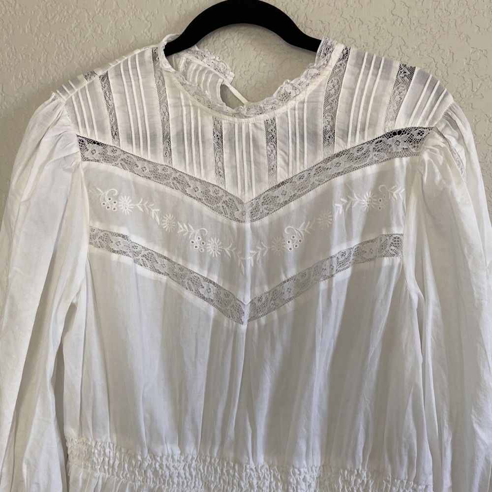 NWT LoveShackFancy x Target Talulah White
Pintuck Dress. Size L - Picture 2 of 7
